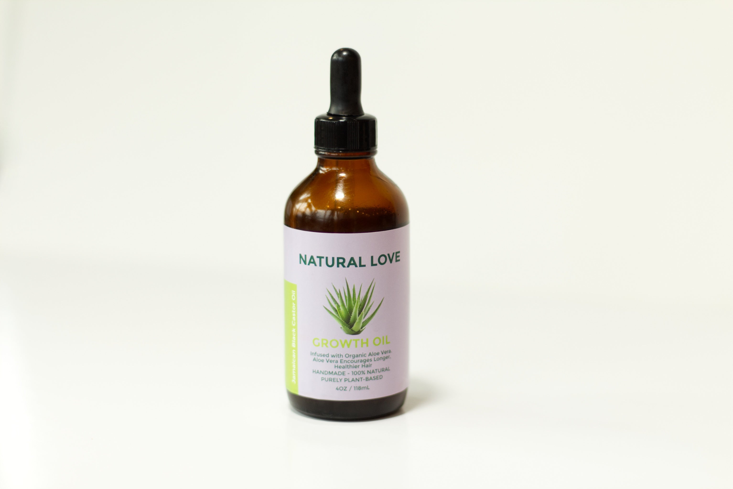 Natural Love Aloe Oil - Organic Hair Growth & Scalp Treatment